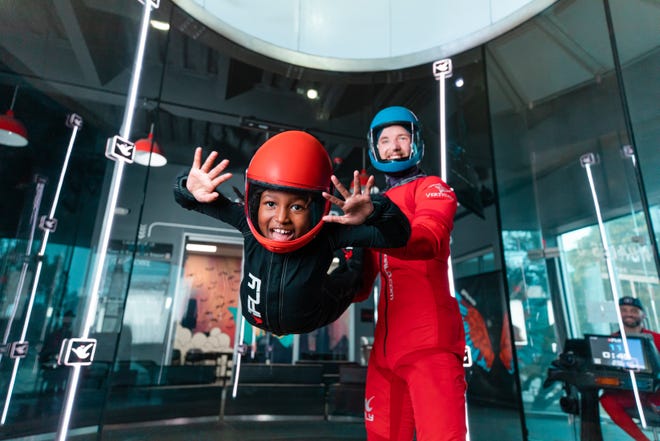 Experience the thrill of skydiving in one of the state-of-the-art wind tunnels at iFLY in Liberty Township near Cincinnati.